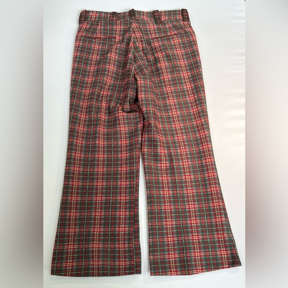 Vintage Hall-Knit Plaid Slacks - Picture 4 of 12